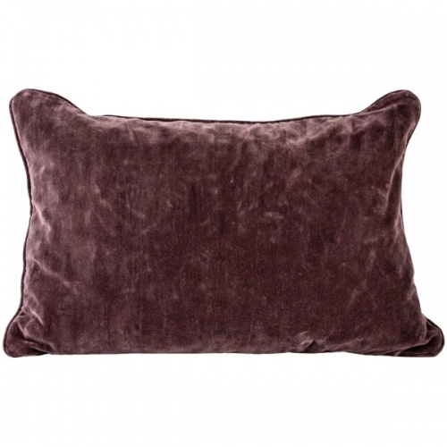 Agapanthus Velvet Cushion by Grand Illusions